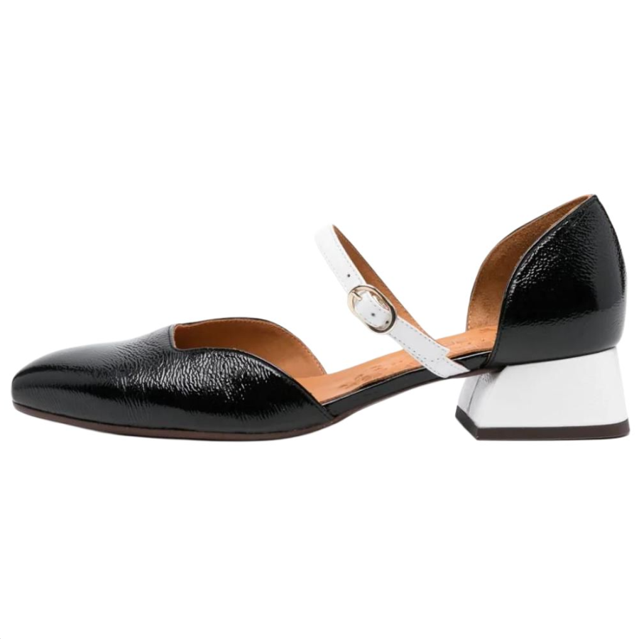 CHIE MIHARA Chunky Heel High Heels 4cm Women's Black