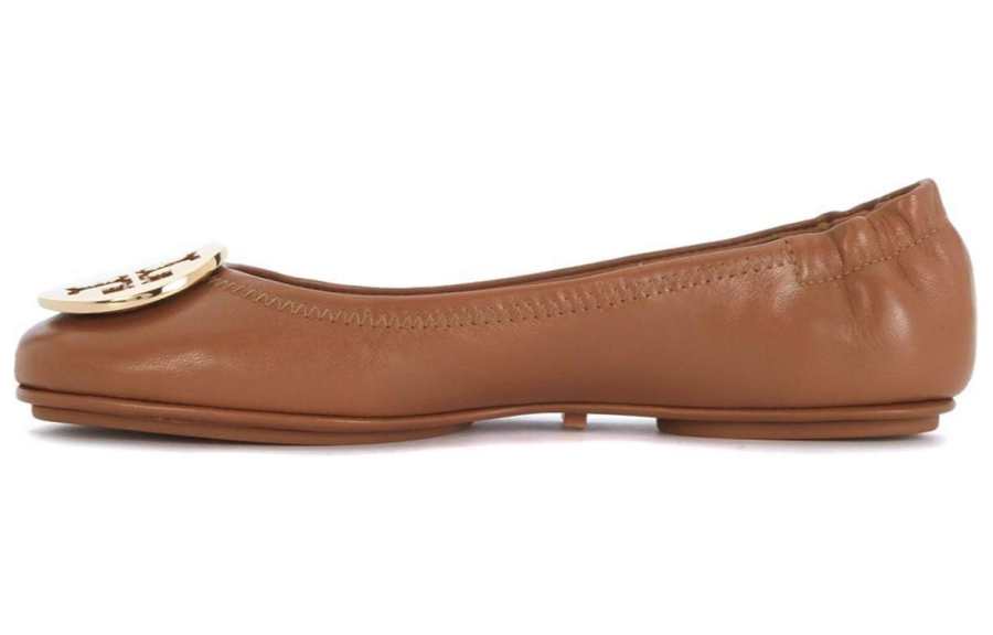TORY BURCH Cow Leather Casual Shoes Women's Brown