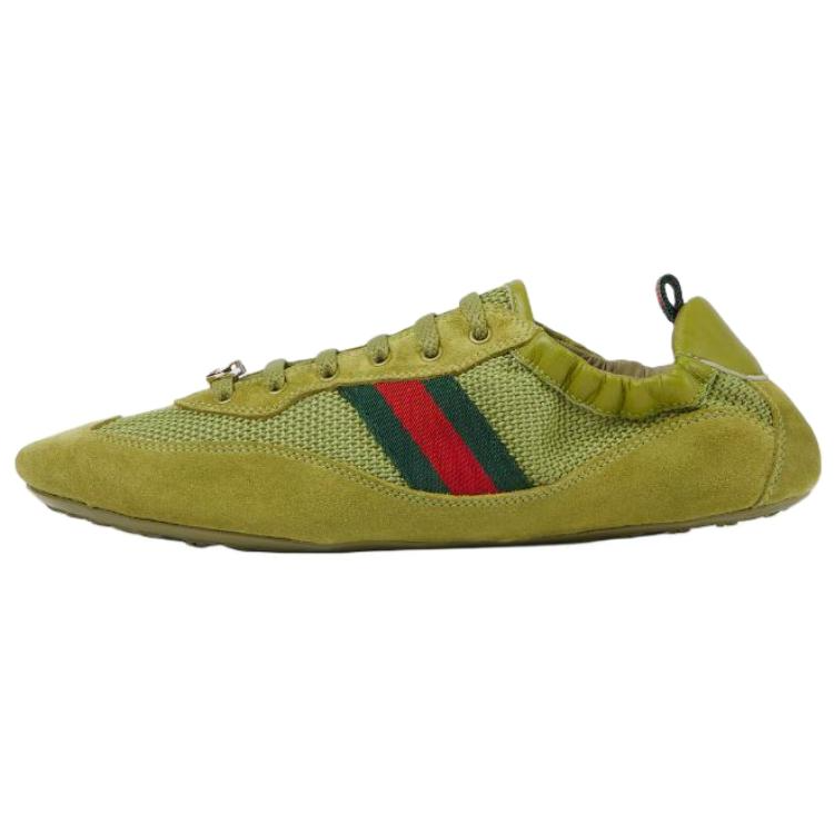 GUCCI Shift Low top Casual Shoes Women's Bright Green