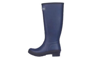 BARBOUR Knee high Boots Women's Marine Blue