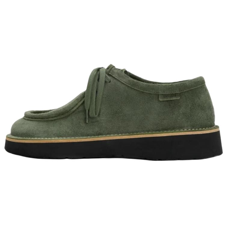 LOEWE Faro Casual Shoes 3cm Men's Gray Green