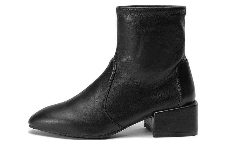 Stuart Weitzman Stuart Weitzman/SW Leather Ankle Boots Women's Black