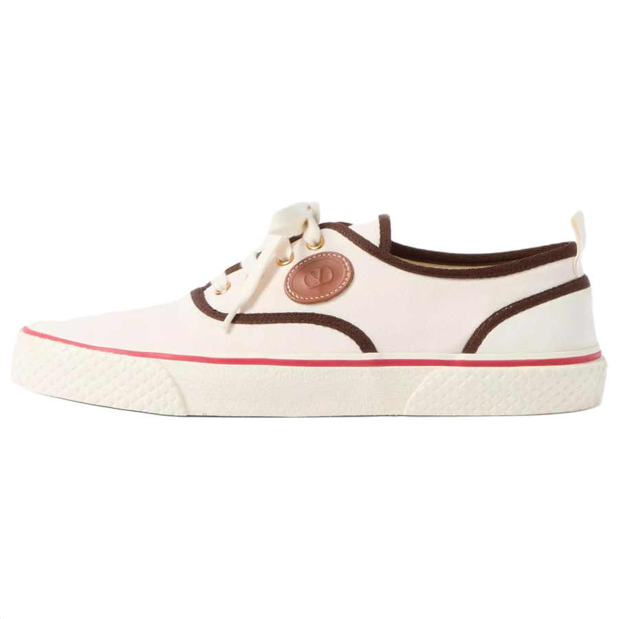 Valentino Nojoke Low top Canvas Shoes Men's White