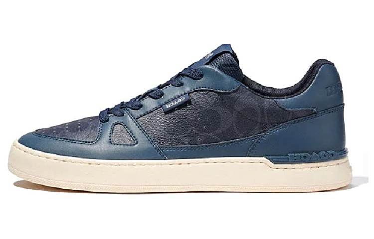 COACH CitySole Lace Up Low top Stylish Skateboarding Shoes Men's Denim
