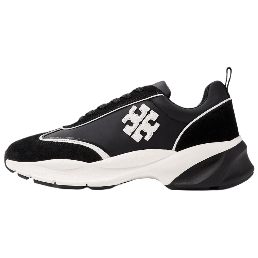 TORY BURCH Good Luck Leather Low top Casual Shoes Women's Black