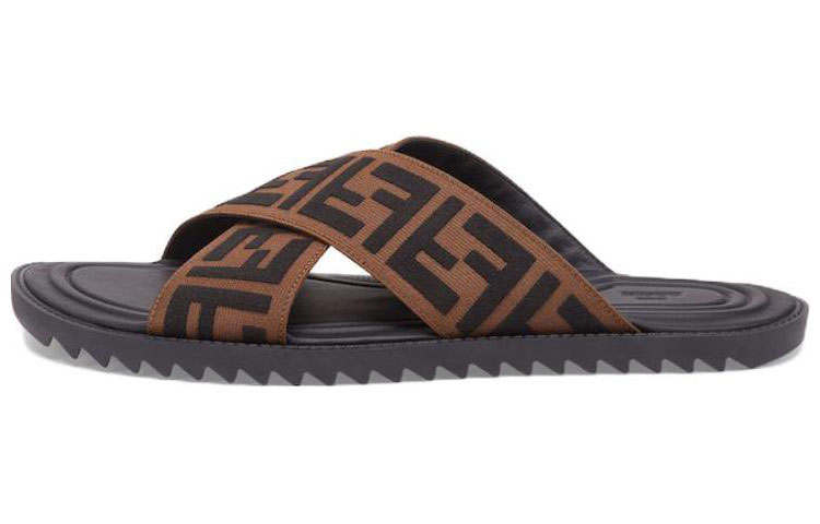 FENDI FENDI Slides 'Brown'