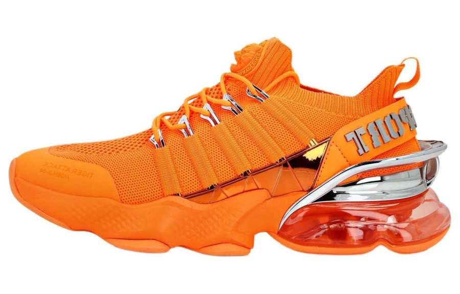 PLEIN SPORT Low top Casual Shoes Unisex Orange