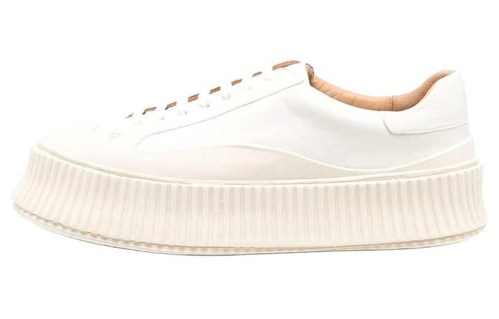 JIL SANDER JIL SANDER Leather Flatform Sneakers