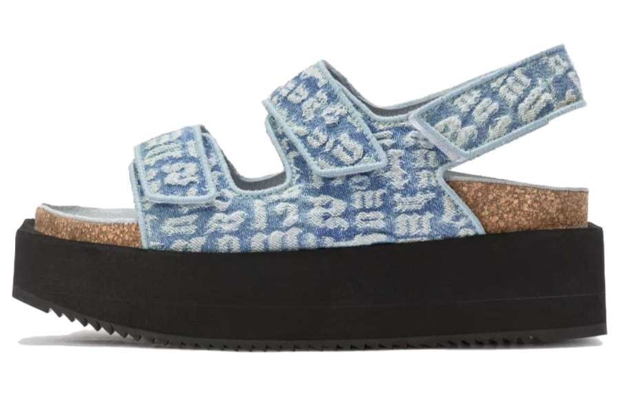 Palm Angels birk platform sandals Women's