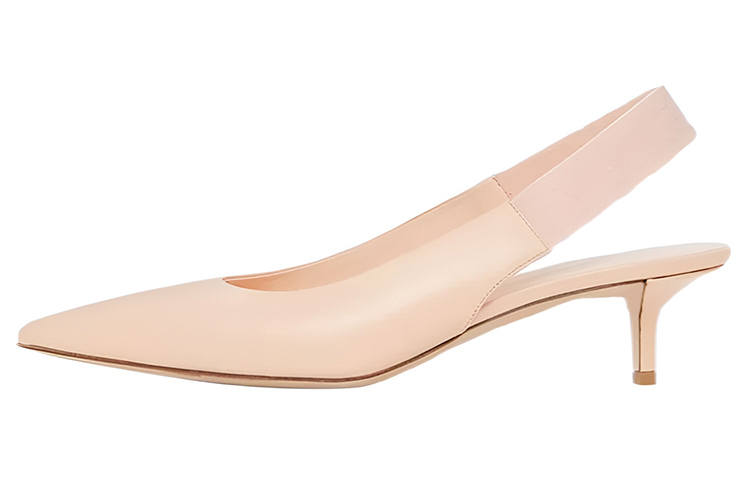 Burberry Burberry Leather Slingback Pumps