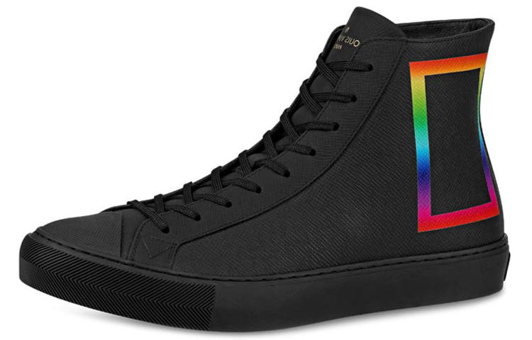 LOUIS VUITTON Louis Vuitton Tattoo Sneaker 'Black Rainbow'