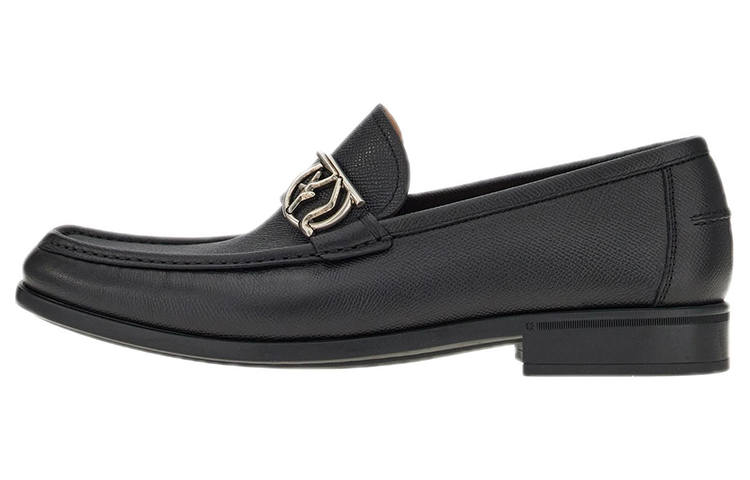 Ferragamo Ferragamo Loafers Men's Low Top Black