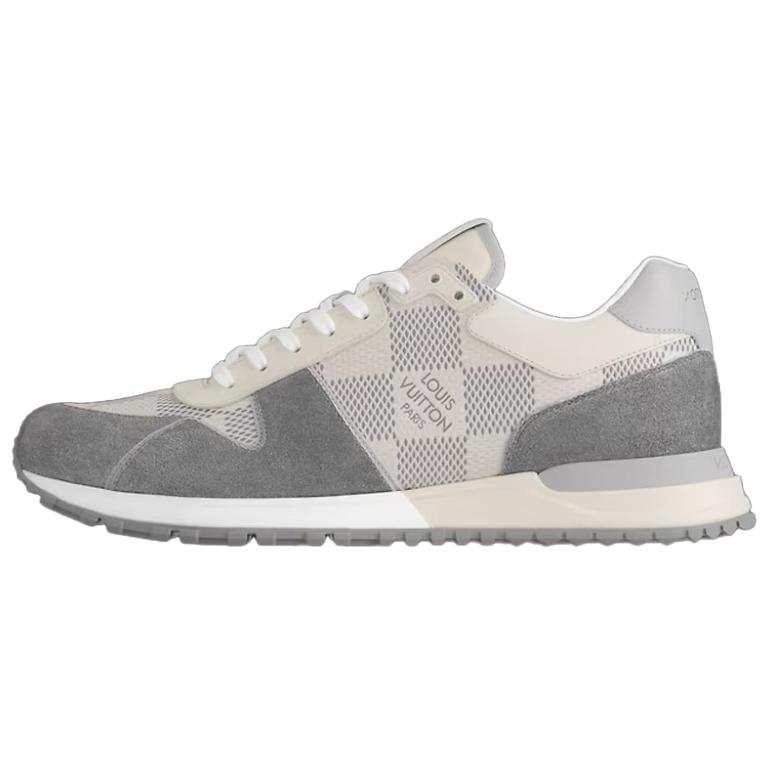 LOUIS VUITTON Run Away Low top Casual Shoes Men's Gray