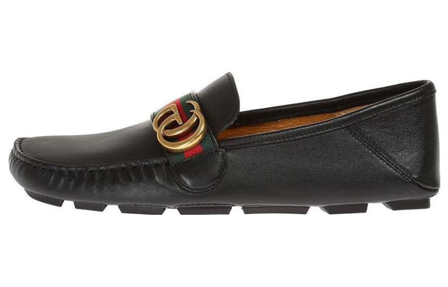 GUCCI Gucci Noel Driver Loafer 'Black'