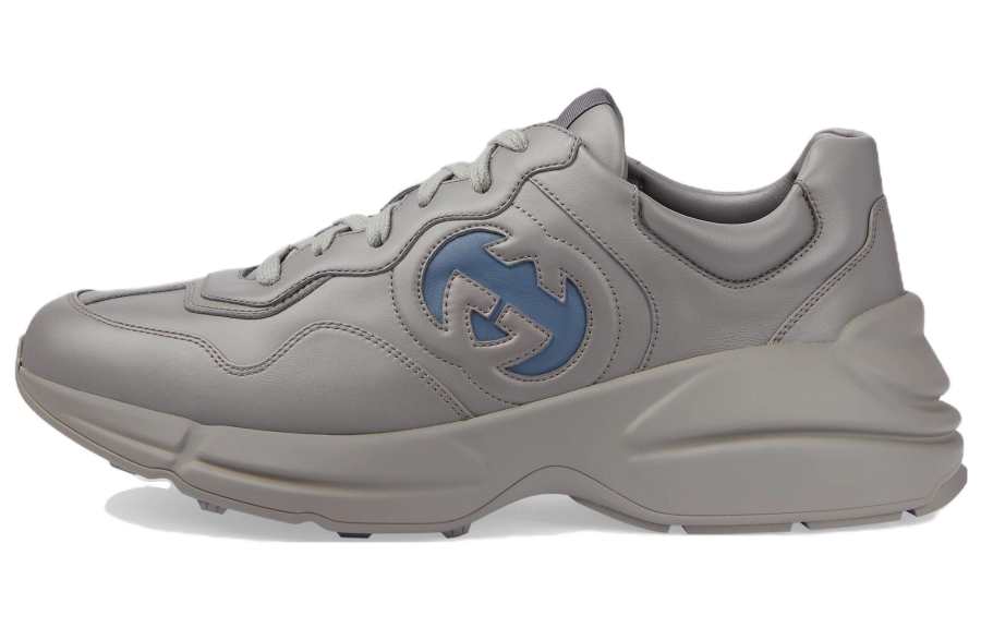 GUCCI Gucci Rhyton 'Interlocking G - Dusty Grey Aqua Blue'