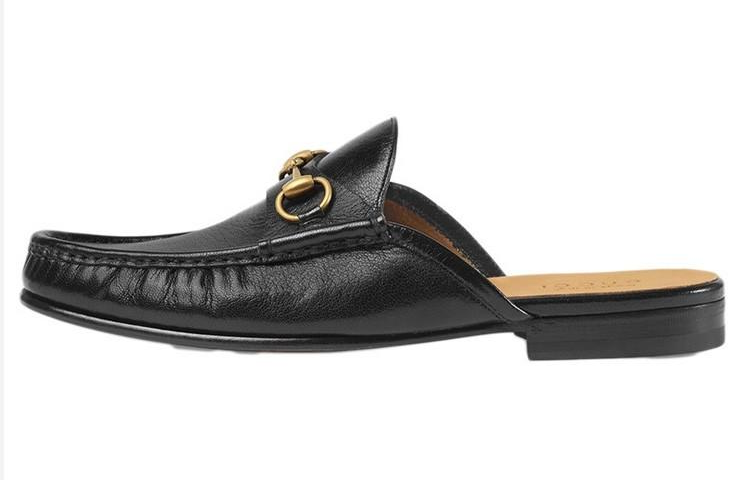 GUCCI GUCCI Horsebit Leather Slipper