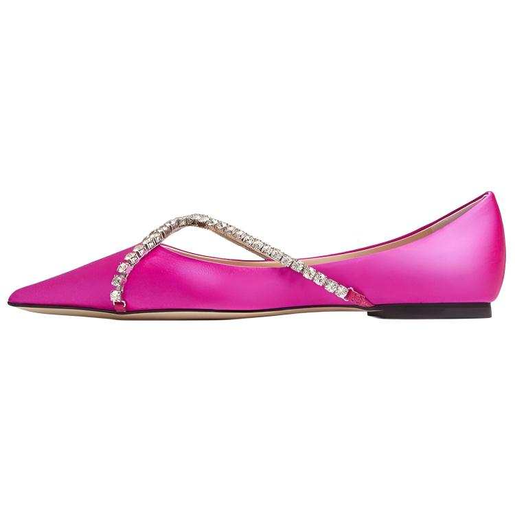 Jimmy Choo Genevi Casual Shoes Women's Peach Pink