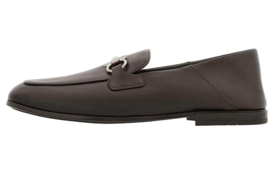 Ferragamo FERRAGAMO Gancini Leather Loafers