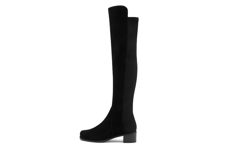 Stuart Weitzman Stuart Weitzman /SW Leather Matte Over The Knee Combat Boots Women's