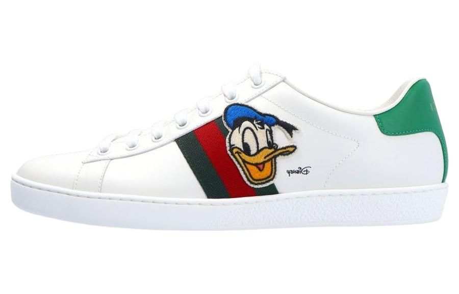 GUCCI X Disney Ace "Donald Duck Patch" Shoes