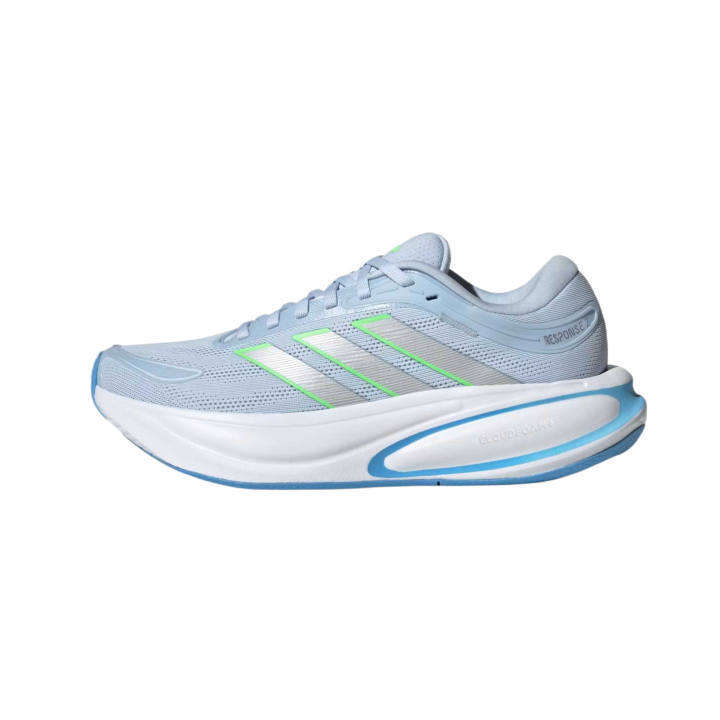 Adidas Response 2 Wmns Adidas 'Crystal Sky Silver Metallic Lime Burst' Women's