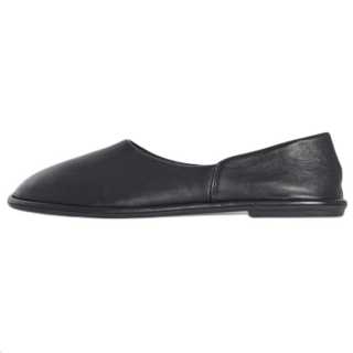 THE ROW Leather Casual Shoes Women's Black