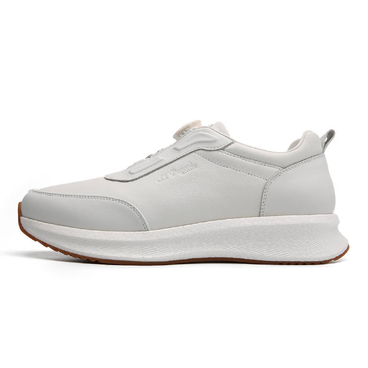 S.T.Dupont S. T.DUPONT Top Grain Cow Leather Low top Casual Shoes Men's White