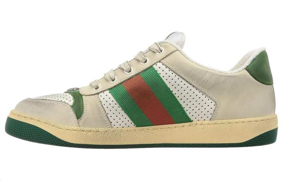 Gucci Screener Distressed 'Green Orange'