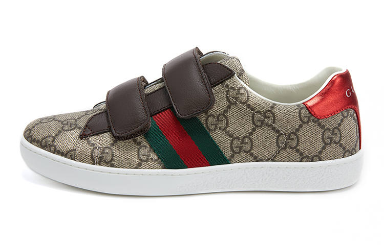 GUCCI Low top Skateboard Shoes Dark Brown Kids'
