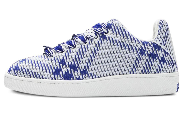 Burberry Burberry Bubble Check-Printed Lace-Up Sneakers