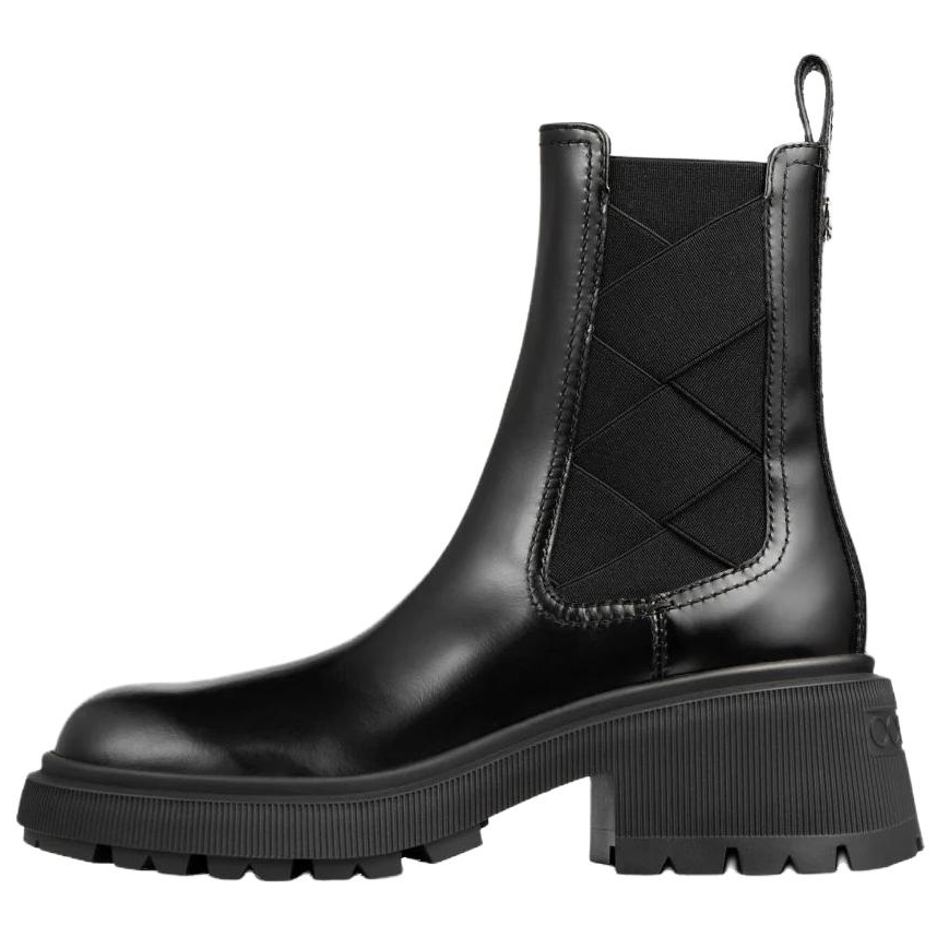 Jimmy Choo Lowri Short Chelsea Boots 7cm Women's Black