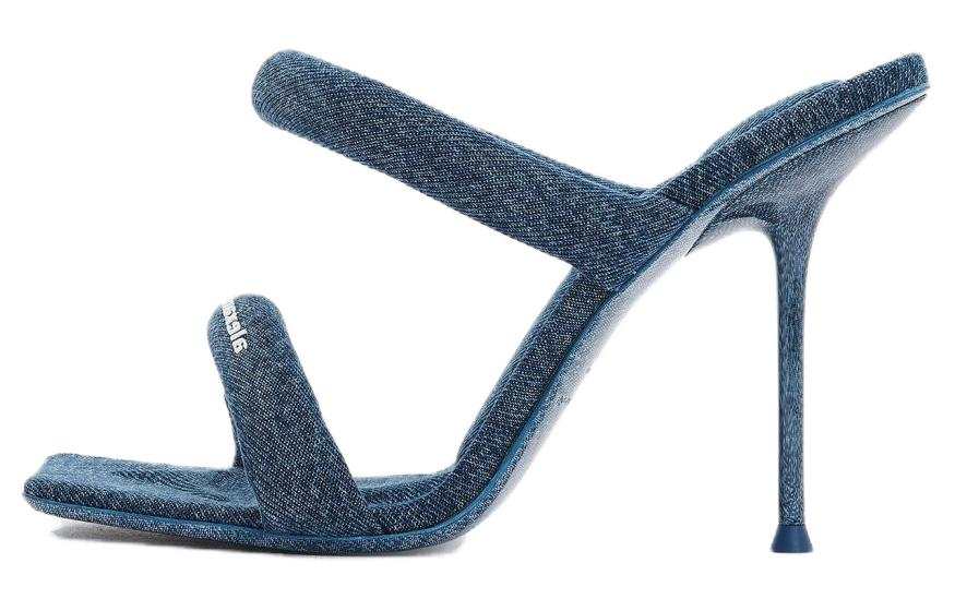 Alexander Wang Slide Slippers Women's Dark Blue