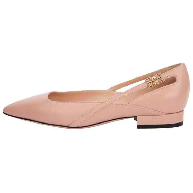 BALLY Sheepskin Casual Shoes Women's Pink