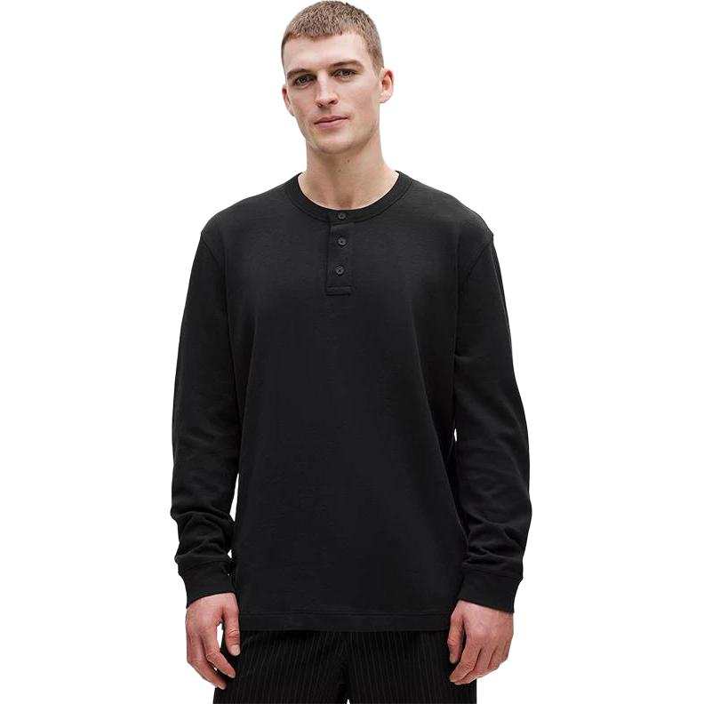 Lululemon Yoga T Shirts Men's Henry Collar Moderate