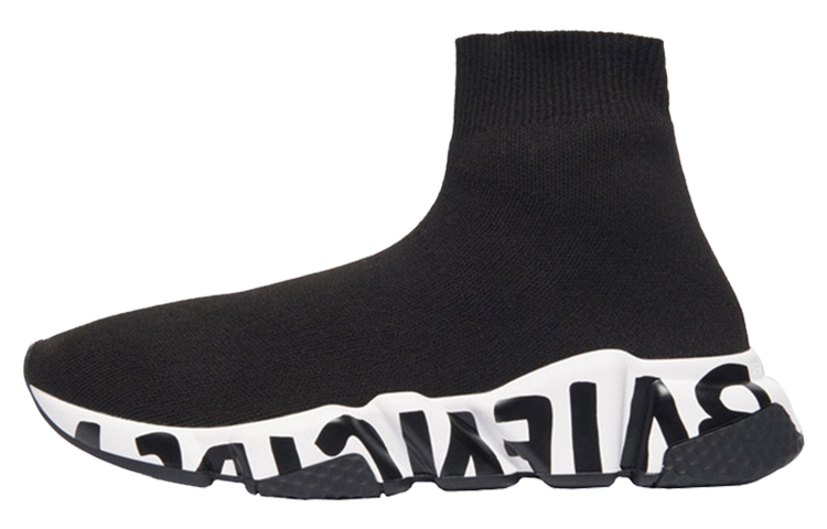 Balenciaga Speed Trainer 'Black White' Women's