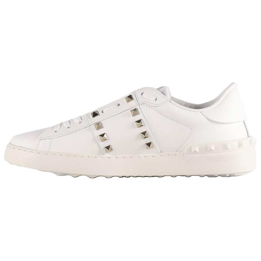 Valentino Garavani Rockstud Untitled Lace Up Sneakers