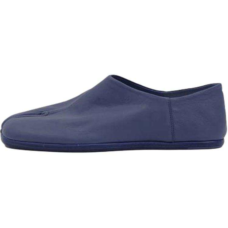 Maison Margiela Tabi Sheepskin Casual Shoes Women's Blue Gray