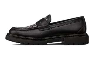 DIOR Low top Kids' Leather Shoes Black Kids'