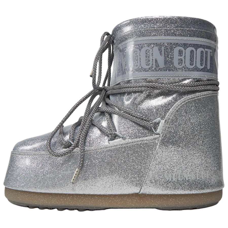 Moon Boot Moon Boot Icon Low Glitter Lace Up Boots
