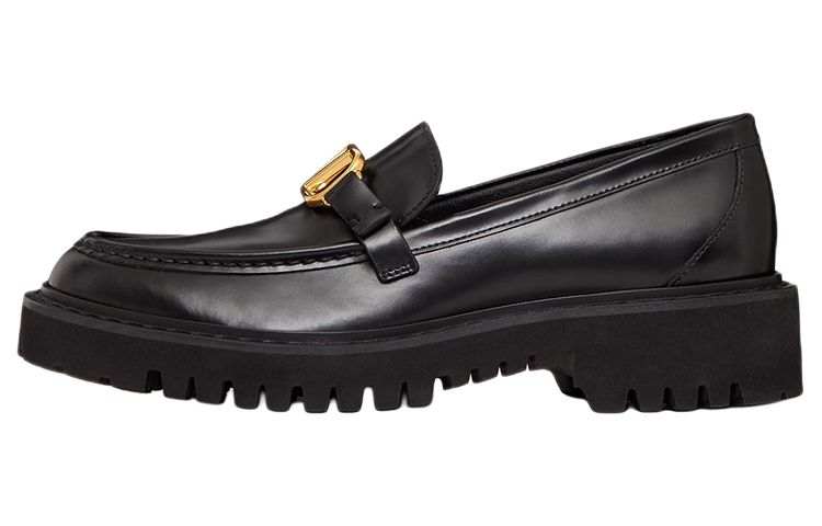 Valentino Garavani VLogo Signature Leather Loafers