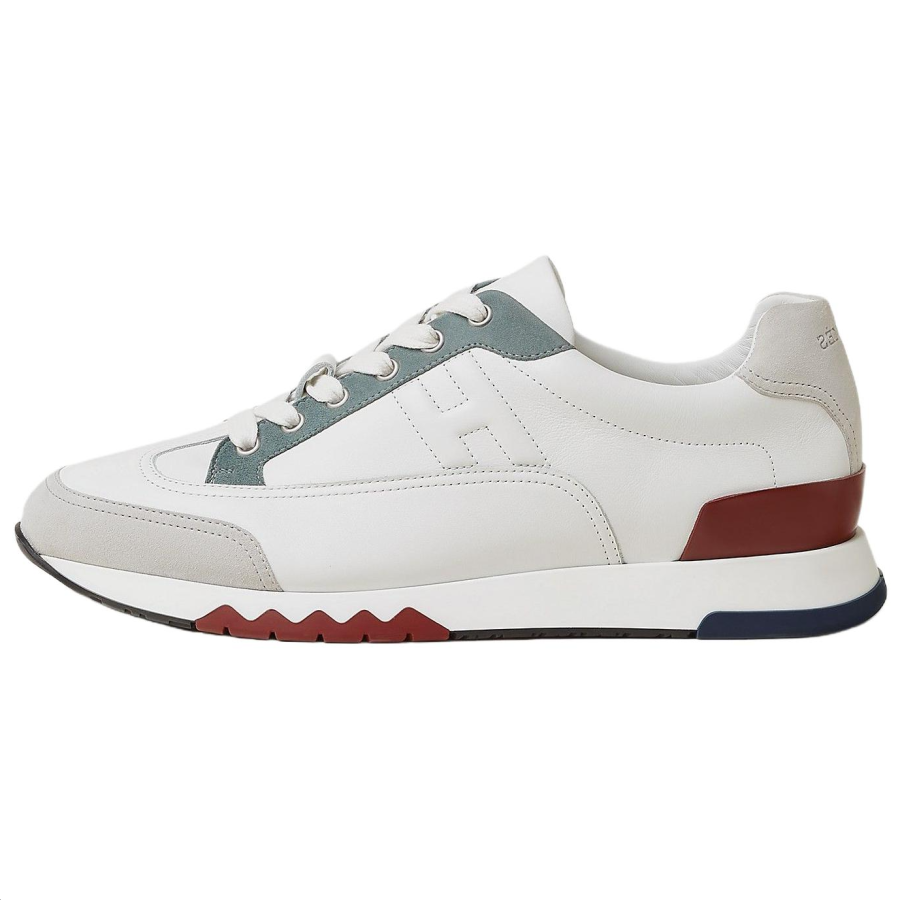 HERMES Trail Low top Casual Shoes Men's White