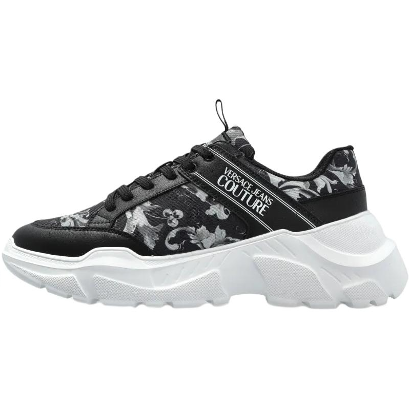 VERSACE JEANS COUTURE Low top Chunky Sneakers Men's Black