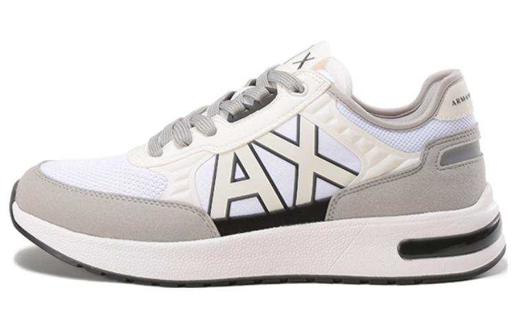 ARMANI EXCHANGE Fabric Low top Sports Casual Shoes Men's White