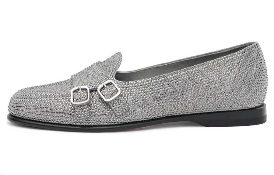 Santoni Loafers Women's Silver