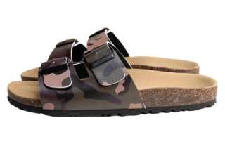 MC2 Saint Barth Rubber Sole Slide Slippers Men's Brown