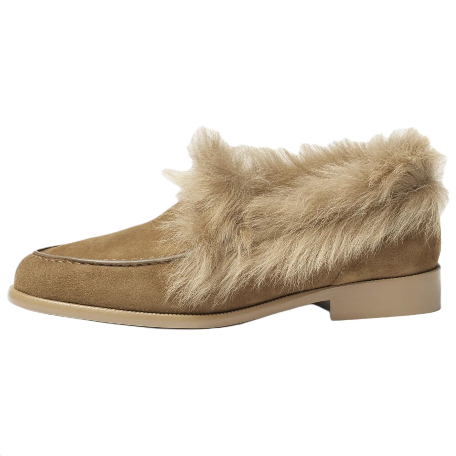CHANEL COCO NEIGE 25N Casual Shoes 2.5cm Women's Brown