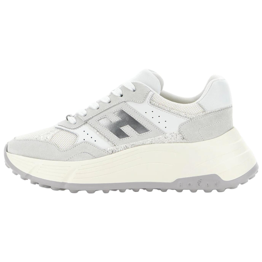 HOGAN Panelled Lace Up Sneakers Women's