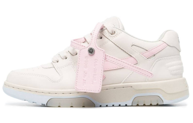 OFF-WHITE OFF WHITE OFF THITE Out Of Office Arrow motif Low top Sneakers Pink Women's
