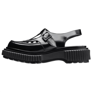 ADIEU PAIRS Type214 Leather Casual Shoes Men's Black
