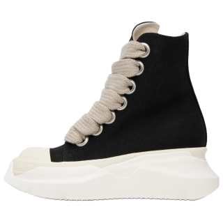 Rick Owens DRKSHDW Jumbo High top Canvas Shoes Women's Black